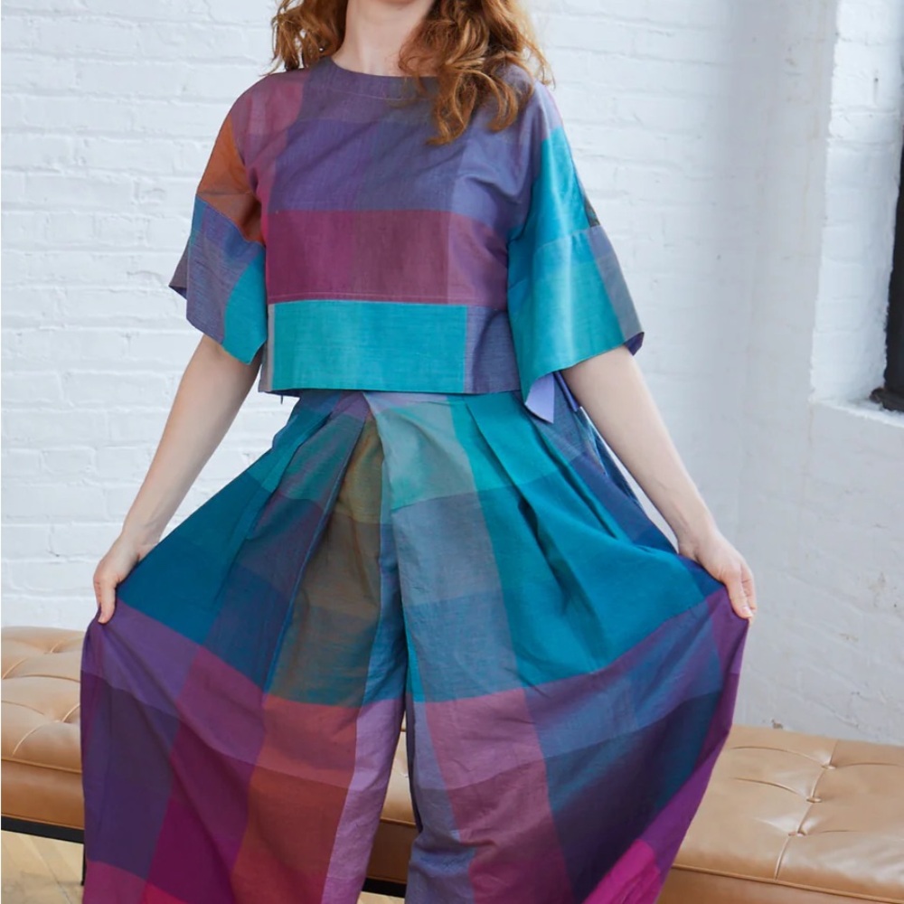 Rujuta Sheth Frida Pants in Aura Check - Picture 5 of 8